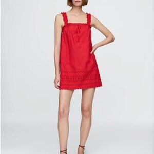 DOEN x GAP Eyelet Shift Mini Dress NEW WITH TAGS